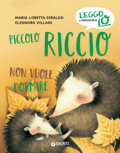 piccolo riccio non vuole dormire